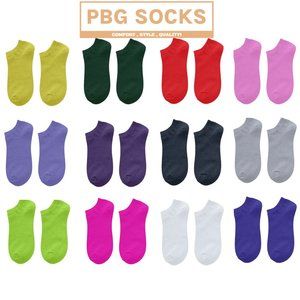 12 Pairs Stylish Women's Socks Sizes 9-11